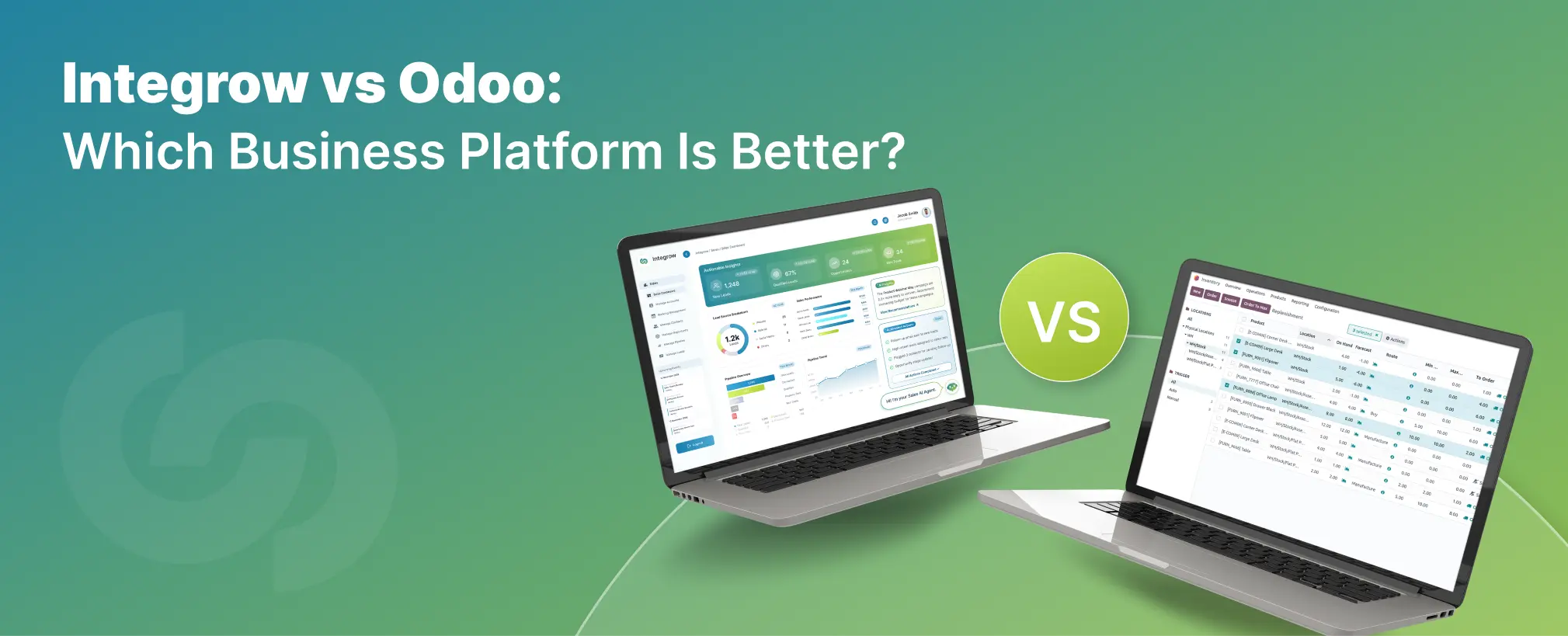 Integrow vs Odoo